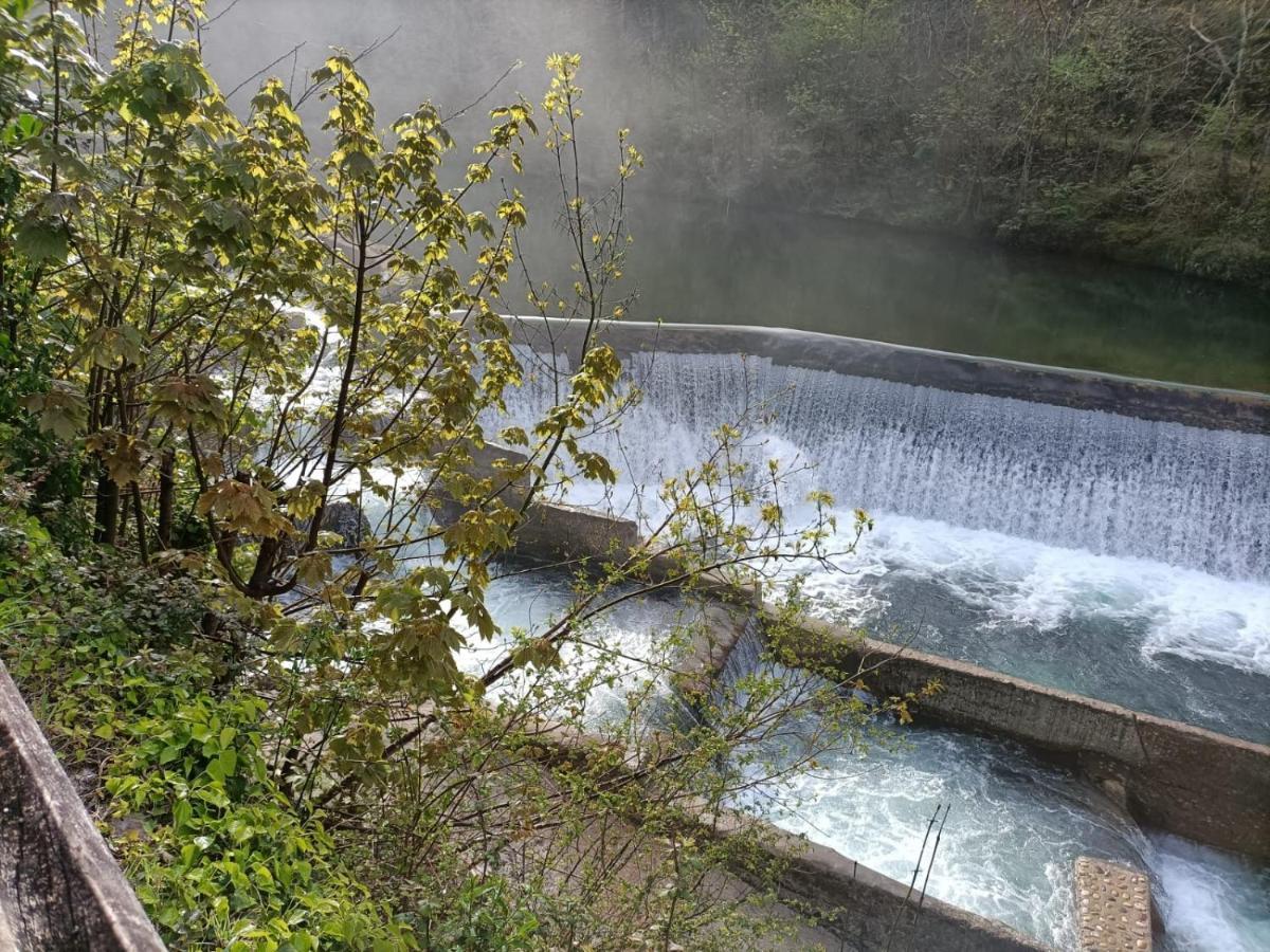 La Salmonera Cangas De Onis Caño Kültér fotó