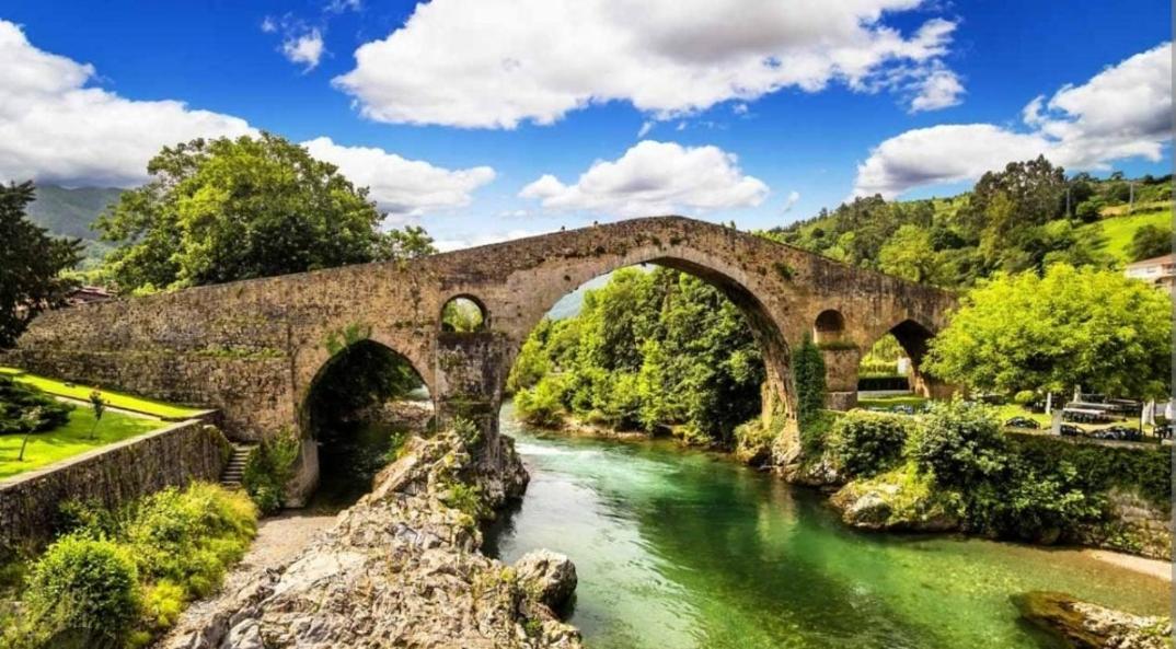 La Salmonera Cangas De Onis Caño Kültér fotó