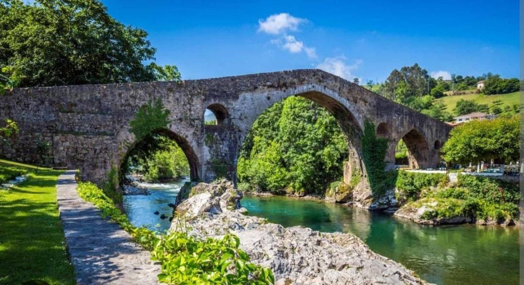 La Salmonera Cangas De Onis Caño Kültér fotó